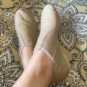 Tan Jazz Dance Shoes